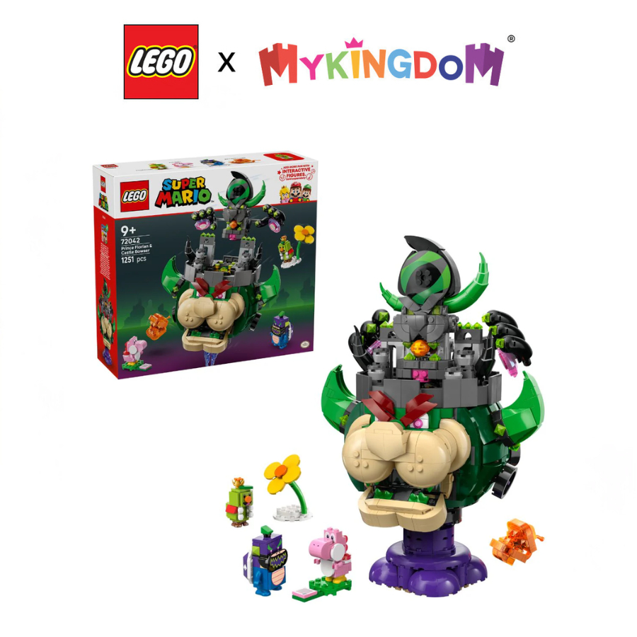 Đồ Chơi Lắp Ráp Hoàng Tử Florian Và Lâu Đài Bowser LEGO SUPER MARIO 72042 (1251 Chi Tiết)