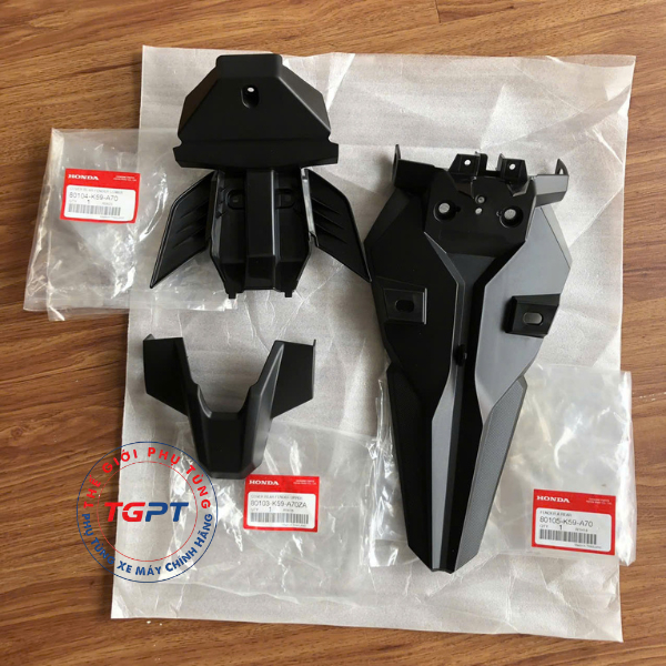 Bộ đuôi sau Vario/Click 2018 (3 món) - 80105-K59-A70/ 80103-K59-A70ZA/ 80104-K59-A70