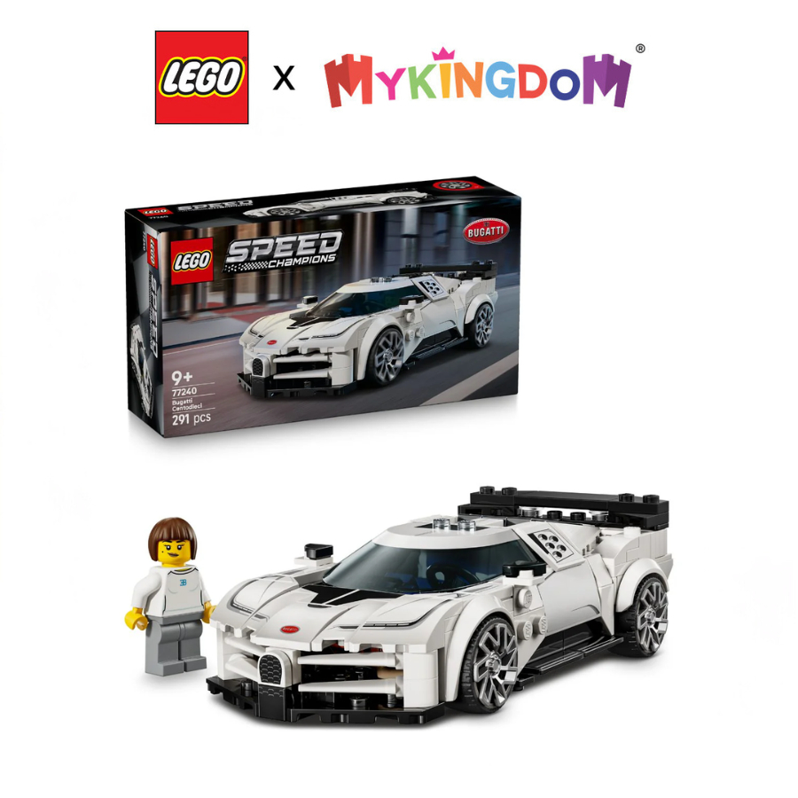 Đồ Chơi Lắp Ráp Siêu Xe Thể Thao Bugatti Centodieci LEGO SPEED CHAMPIONS 77240 (291 Chi Tiết)