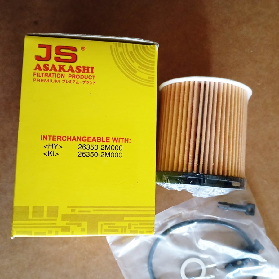 Lọc nhớt Hyundai Venue 1.6L (máy xăng) 2919 - 2025 mã OE0152 của JS Asakashi Nhật Bản