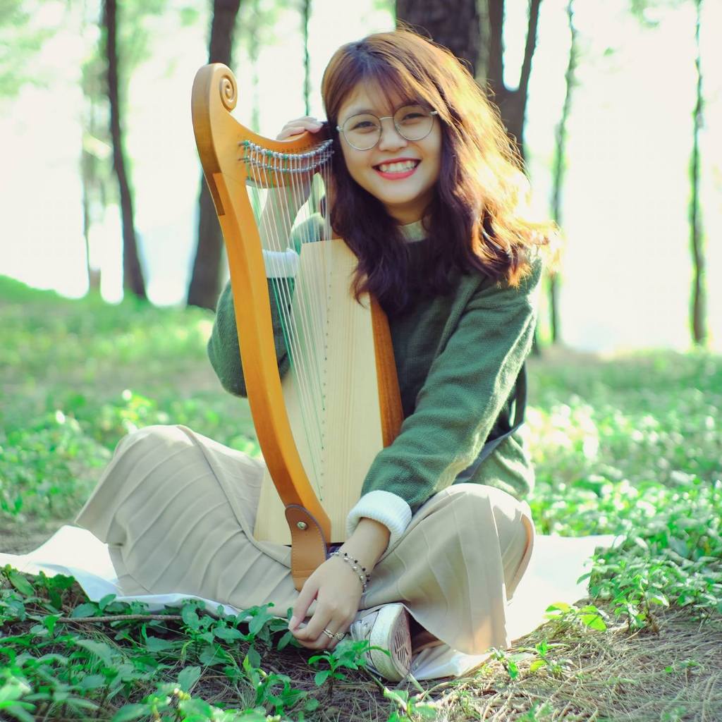 Đàn hạc 19/15 dây ARES (Đàn Harp 19/15 dây)