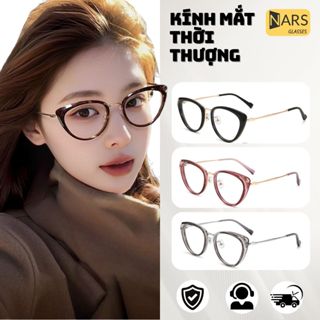 9309 Kính Gọng Mắt Mèo, Siêu Nhẹ, Dành Cho Nữ, Thiết Kế Rỗng Chặn Ánh Sáng Xanh