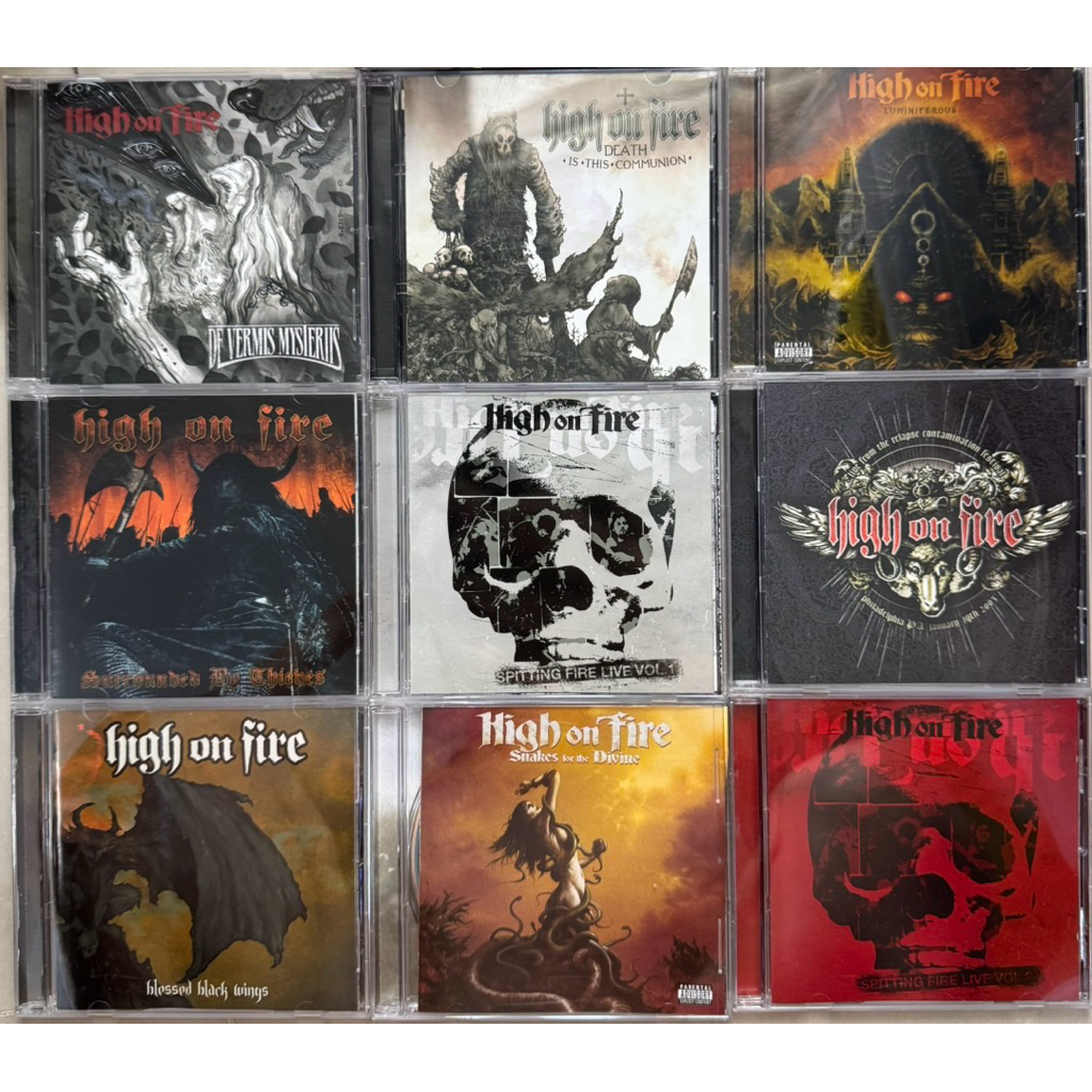 CD đã qua sử dụng: High On Fire (Stoner Rock / Heavy Metal / Doom Metal)