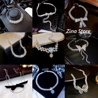 Vòng cổ choker nữ cao cấp bền màu sang trọng ZINA STORE