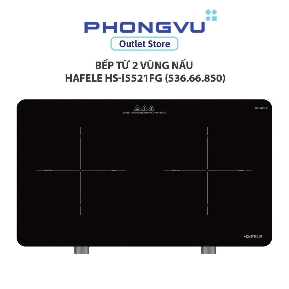 Bếp từ 2 vùng nấu HAFELE HS-I5521FG (536.66.850) - Bảo hành 24 tháng