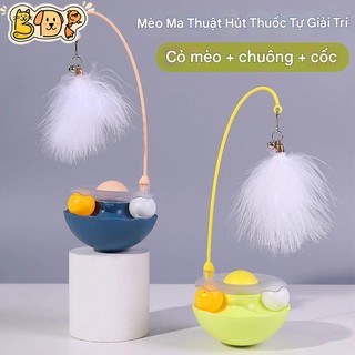  Đồ chơi cho mèo vui vẻ và giải trí mèo tháo rời bông vũ chuông  bóng bạc hà đồ dùng cho thú cưng LGP0132 