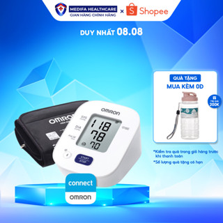 Máy Đo Huyết Áp Omron HEM-7142T2 Lưu Trữ 14 Kết Quả Đo & Kết Nối Bluetooth, Bảo Hành 5 Năm