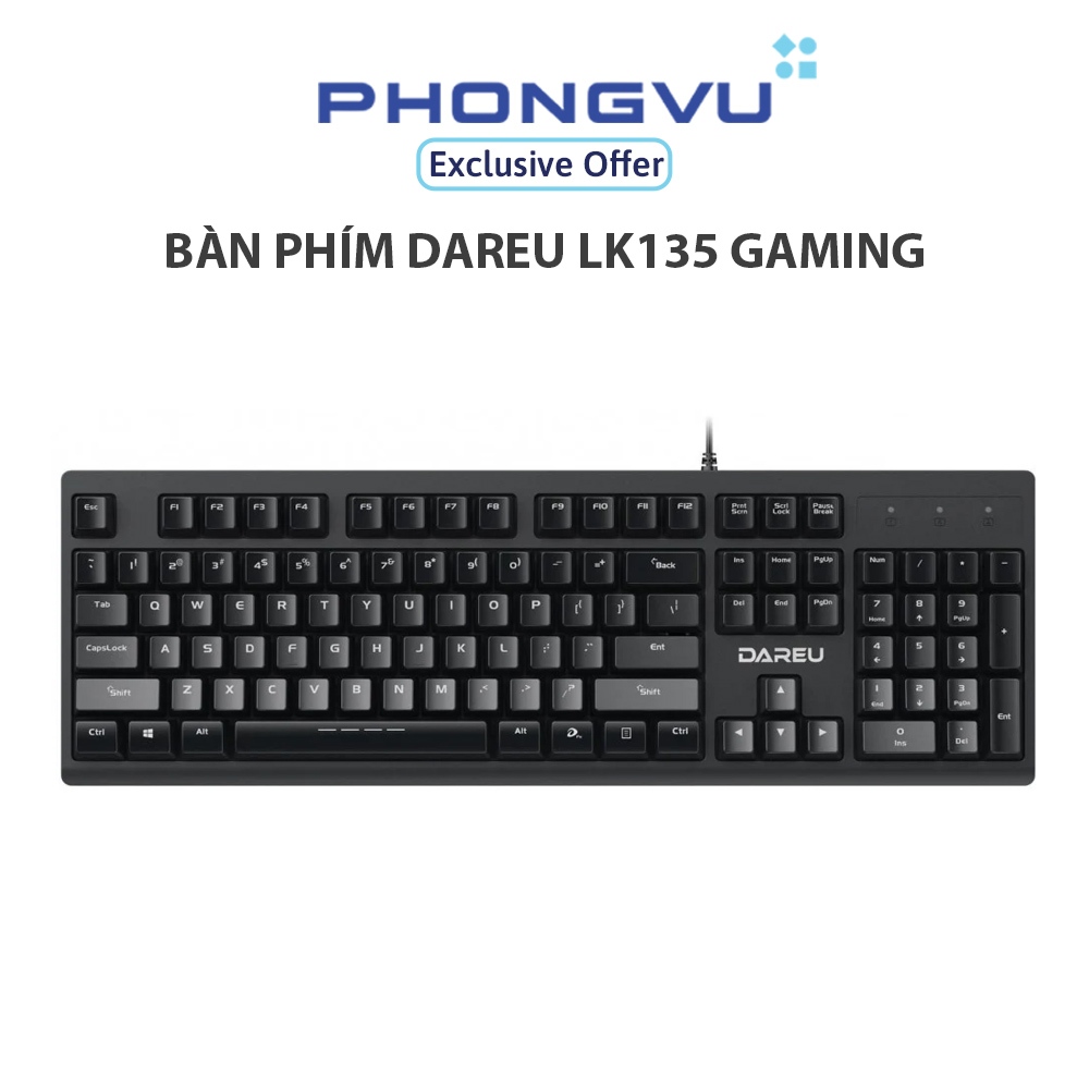 Bàn phím Dareu LK135 Gaming -Bảo hành 24 tháng