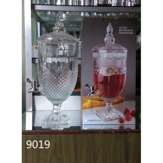 Bình thủy tinh cao cấp có vòi 5lit