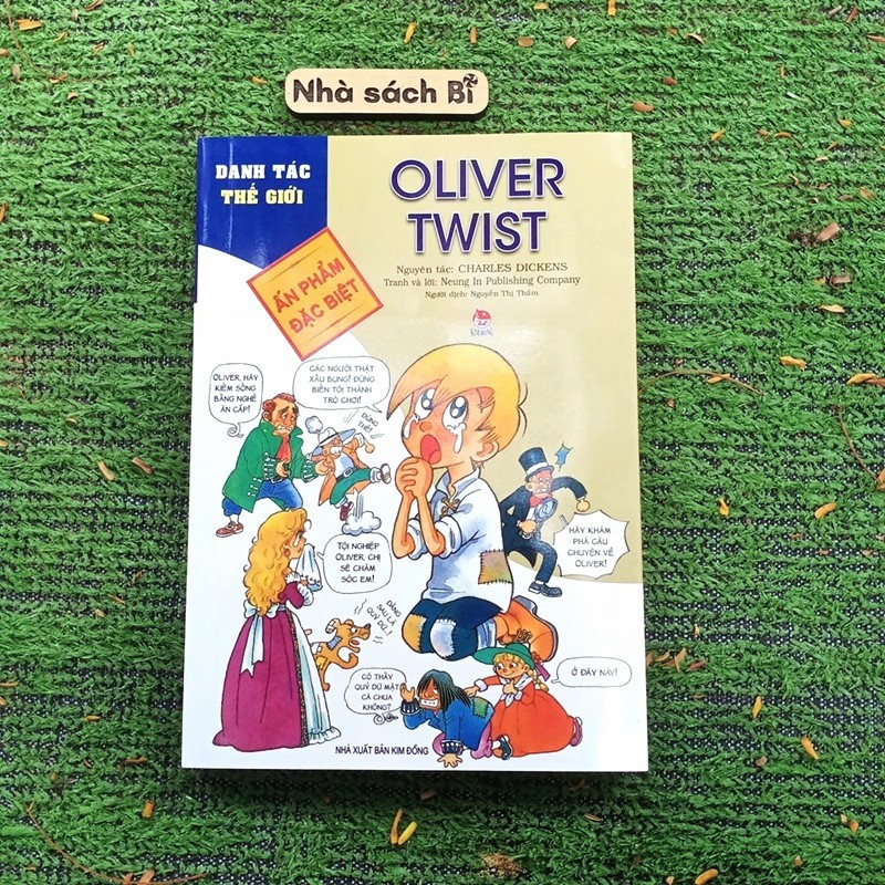Sách Danh tác thế giới: Oliver Twist - sách tranh cho thiếu nhi - Kim Đồng