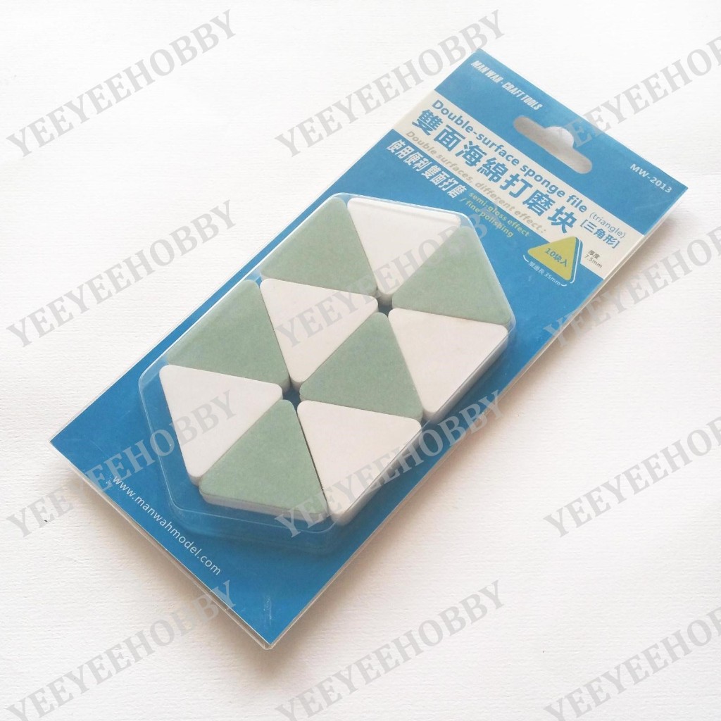 DỤNG CỤ MANWAH - BỘ CHÀ NHÁM MỊN CHO MÔ HÌNH