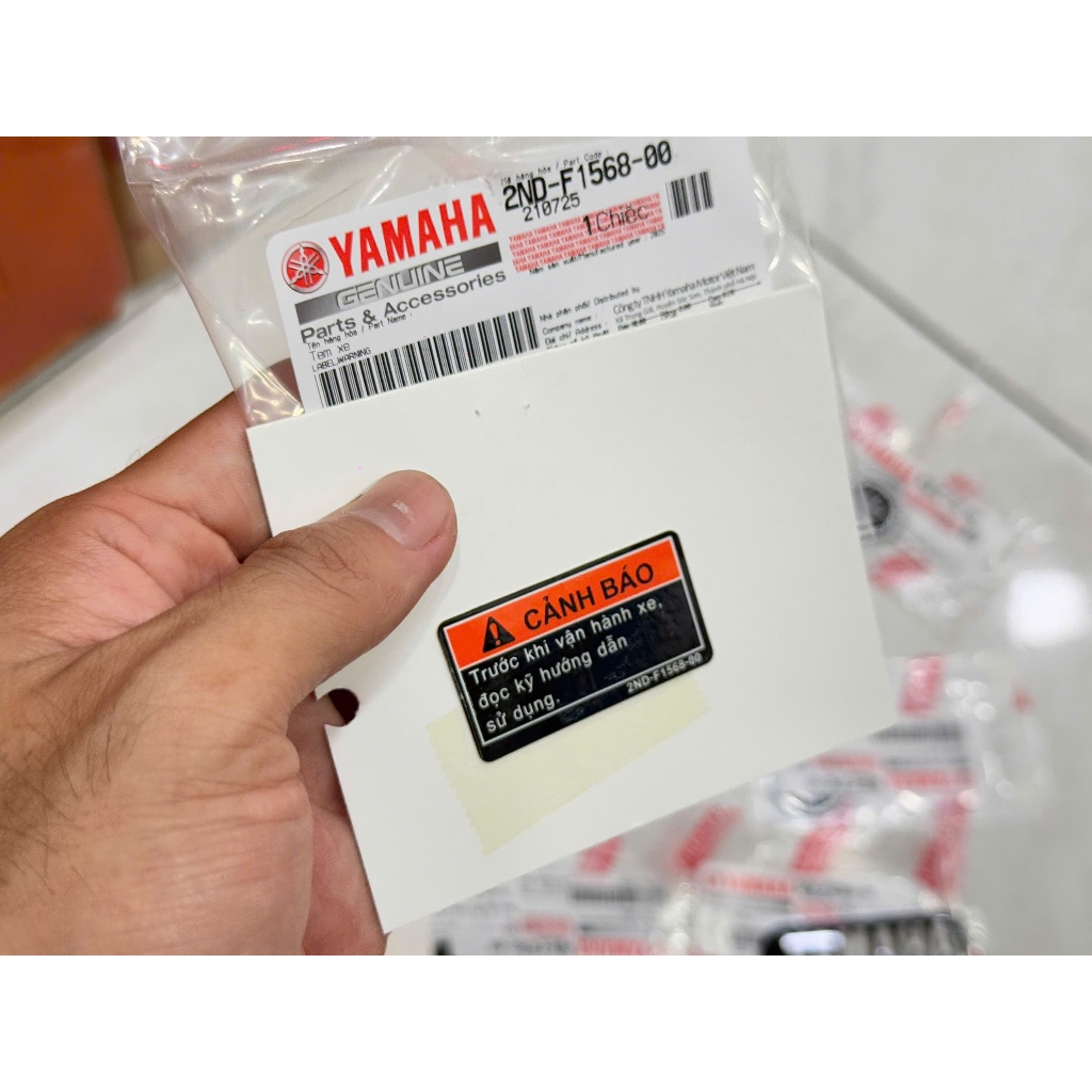 Tem cảnh báo Ex 150 ( Miếng ) 2NDF15680000