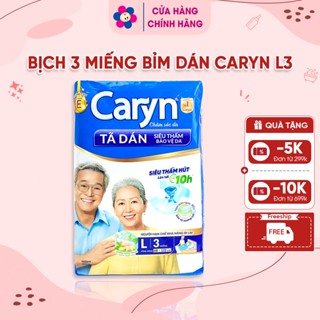Bịch 3 Miếng Bỉm Dán Caryn Cho Mẹ Sau Sinh L3 - Tã Dán Caryn Cho Người Cao Tuổi