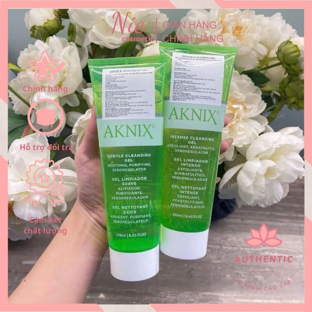 [Công ty] Sữa rửa mặt Aknix Intense Cleansing Gel 250ml - dành cho mụn
