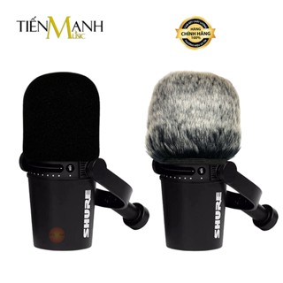  Mút Bọc Đầu Micro Shure MV7K MV7S MV7X Foam Lọc Âm Gió Cover Mic Windscreen Furry MV7 Microphone 