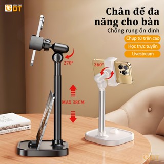 Giá điện thoại kẹp điện thoại Livestream tùy chỉnh cao độ trục xoay 360° video,góc quay tiện dụng