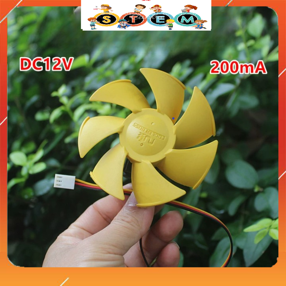 [Stem A-Z][G81] Quạt Làm Mát DC 12V 0,2A