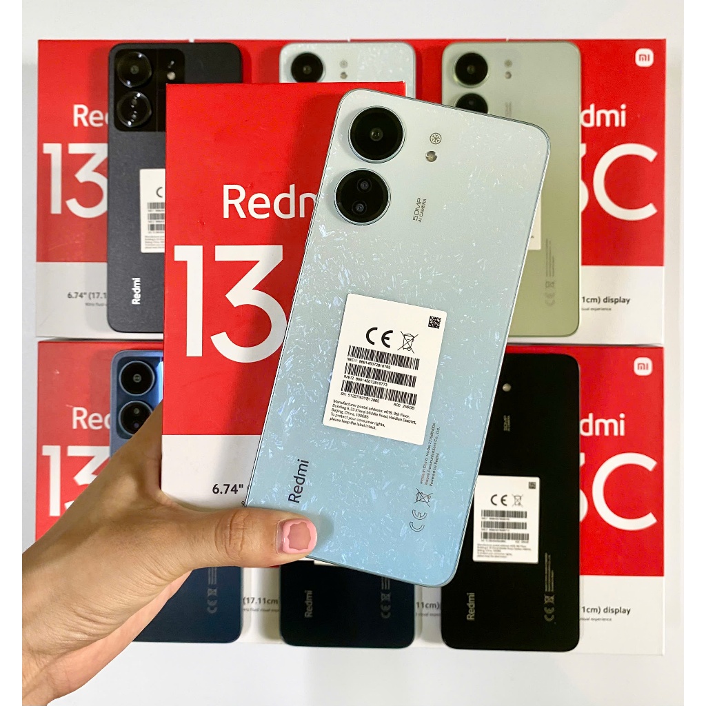 [Chính hãng] Điện thoại Redmi 13C 6GB/128GB Fullbox Mới Camera 50 MP, Pin trâu 5000 Bền BH 06 tháng | BigBuy360 - bigbuy360.vn