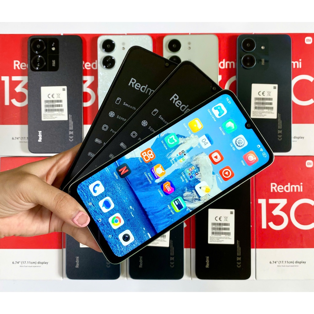 [Chính hãng] Điện thoại Redmi 13C 6GB/128GB Fullbox Mới Camera 50 MP, Pin trâu 5000 Bền BH 06 tháng | BigBuy360 - bigbuy360.vn