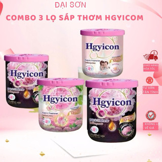Combo 3 Hũ Thơm Hgyicon - Hương Hoa Ngát - Khử Mùi & Ẩm Mốc - Treo Xe & Phòng Ngủ