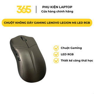 [365] Chuột Không Dây Lenovo Legion M5 Wireless Gaming Mouse - Led RGB Phù Hợp Cho PC, Laptop