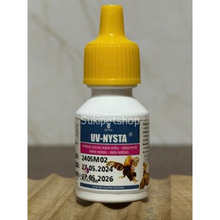 UV-NYSTA - [ 10ml / lọ ] - NƯỚC UỐNG HỖ TRỢ GIẢM VÀ NGỪA CÁC VẤN ĐỀ VỀ NẤM, ĐẸN CHO GÀ VÀ GIA CẦM