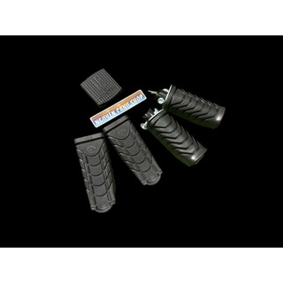 Gác Chân Wave RS/A100/A110 Trước Sau Cao Su Cần Thắng Combo Như Hình