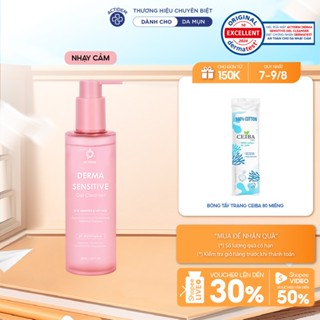 Gel rửa mặt dành cho da khô, nhạy cảm Actidem Derma Sensitive Gel Cleanser 180ml