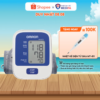 Máy Đo Huyết Áp Omron HEM-8712 Chính Hãng, Đo Nhịp Tim, Bảo Hành 5 Năm