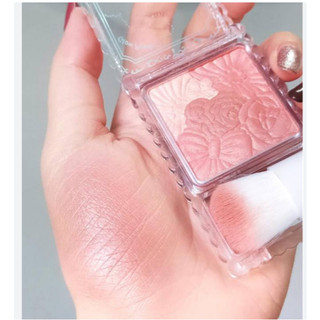   mẫu mới   Phấn má hồng Canmake ánh nhũ Glow Fleur Cheeks Blend - Nội địa Nhật 