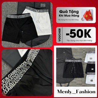 [LOẠI 1] Quần Short Nam Đôn Chề Dệt Logo Boy Phố Full Cạp Siêu Chất, Quần Đùi Nam Nữ D. G Cạp Chữ Thêu Siêu Nét