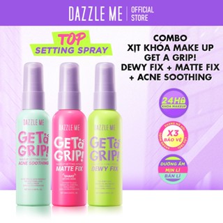   Acne Soothing  Xịt Khóa Makeup DAZZLE ME Cố Định Trang Điểm Lâu Trôi Dành cho da mụn nhạy cảm 60ml 