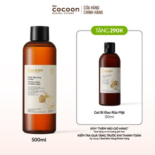 Bigsize - Nước tẩy trang bí đao Cocoon tẩy sạch makeup & giảm dầu 500ml