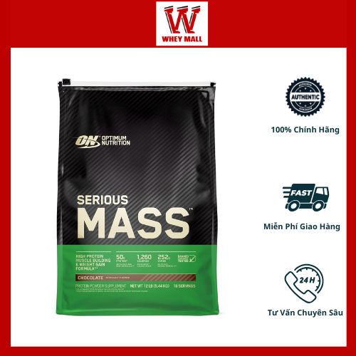 Serious Mass On Optimum Nutrition 5,4KG Optimum Nutrition Serious Mass On