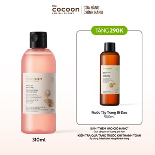 Bigsize - Nước sen Hậu Giang (toner) giúp phục hồi đa nhiệm cho da rất nhạy cảm Cocoon 310ml