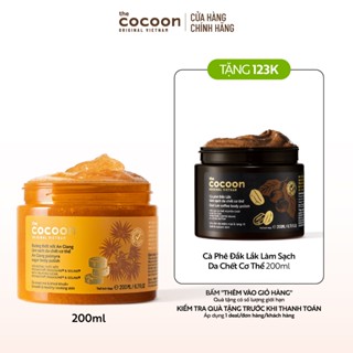 Tẩy da chết cơ thể đường thốt nốt An Giang Cocoon 200ml