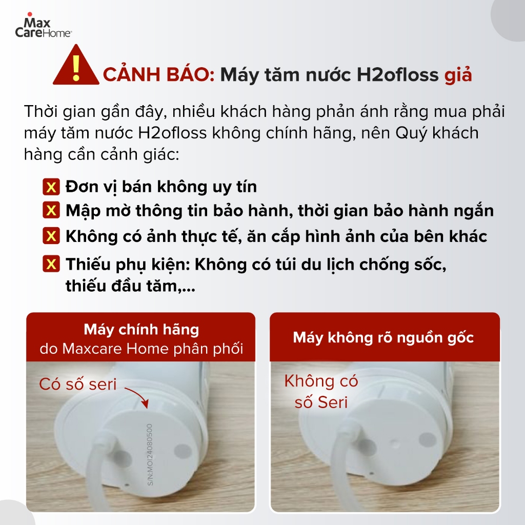 Máy Tăm Nước H2OFloss HF6P HF9P [Mẫu Mới] Cải tiến công nghệ tia nước sạch X4 Lần - Bảo Hành 12 tháng, Kèm túi đựng máy | BigBuy360 - bigbuy360.vn