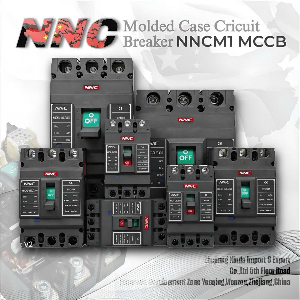 Aptomat 3 Pha Cao Cấp MCCB 3 Pha NNCM1 160A-200A-250A