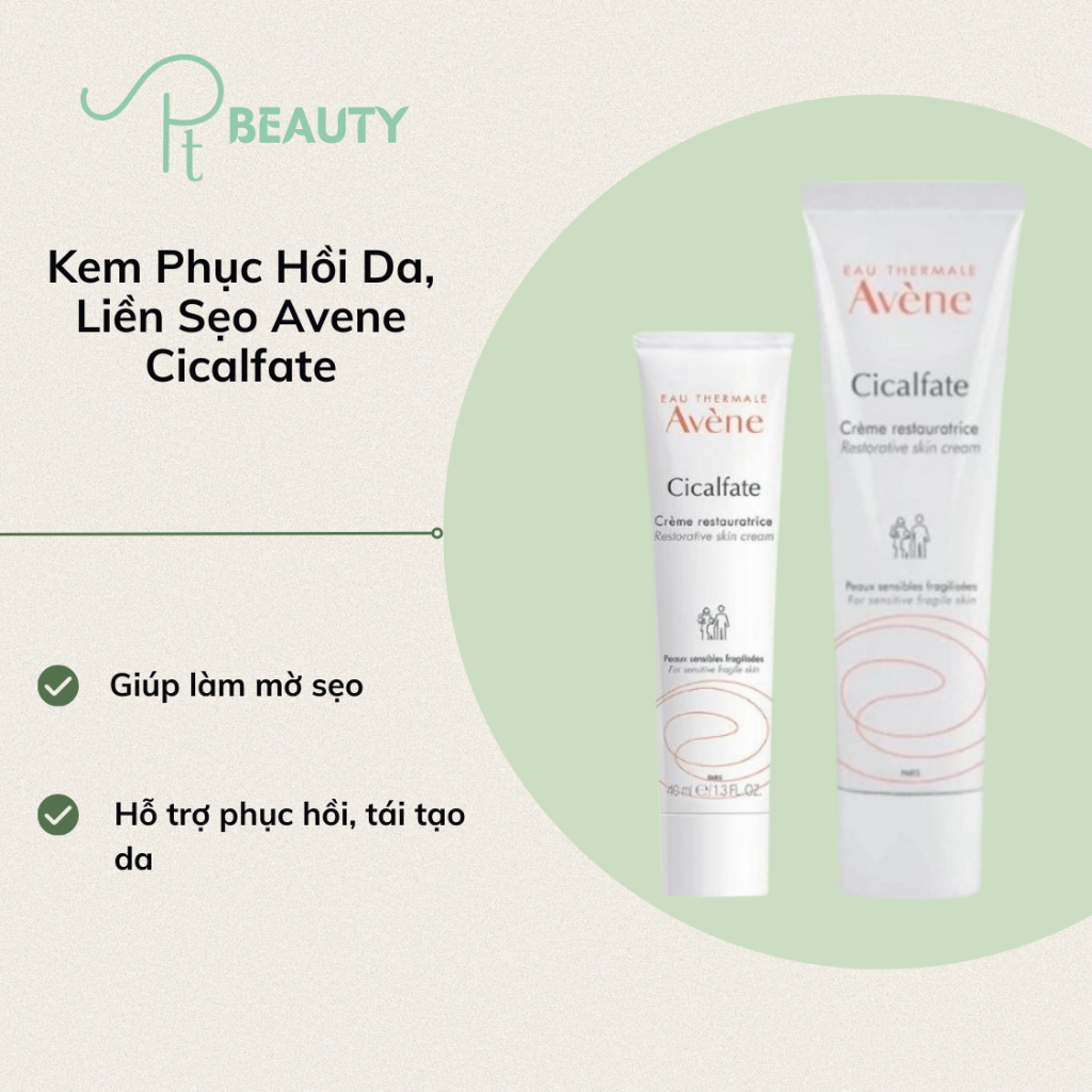 Kem Phục Hồi Da, Liền Sẹo Avene Cicalfate