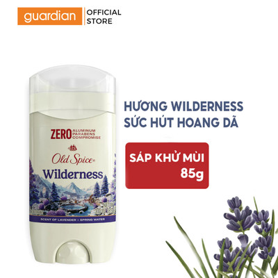 Sáp Khử Mùi & Giảm Tiết Mồ Hôi Old Spice Wilderness 85g | Guardian Việt Nam