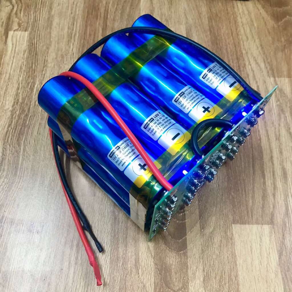 Siêu tụ điện 24V sạc đầy 29V-30V