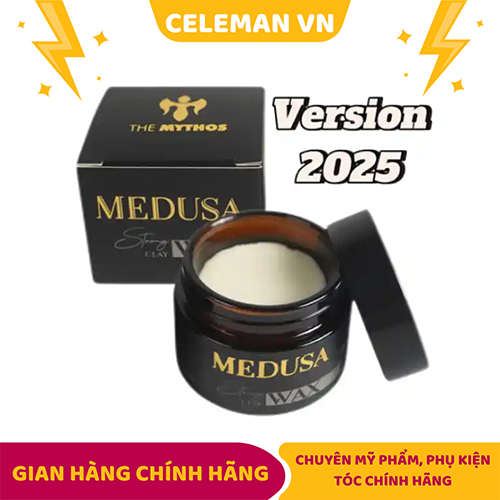 [CHÍNH HÃNG] Sáp vuốt tóc The Mythos Medusa Strong Claywax Version 2025 -  56gr - Celeman