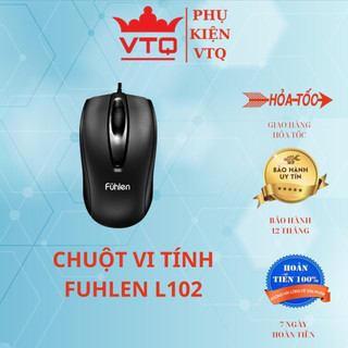  Chuột Máy Tính Có Dây Fulhen L102 Hàng Nhập Khẩu Giá Tốt Nhất BH 12 Tháng 