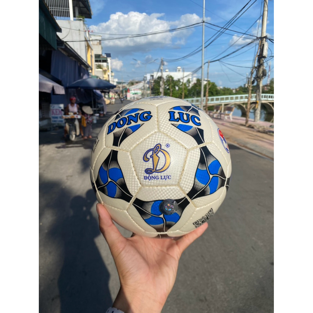 Bóng đá động lực 3.05 Động Lực Cơ bắp UCV 3.05 số 5, số 4 Tiêu chuẩn thi đấu (kim bơm bóng +lưới)-bó