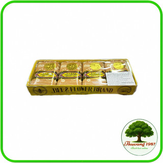 Xà bông cục hương trầm Bee & flower sandal wood soap thái lan 125g