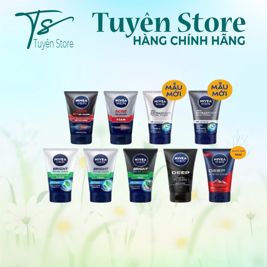 Sữa Rửa Mặt NIVEA Men Tuýp (100g)