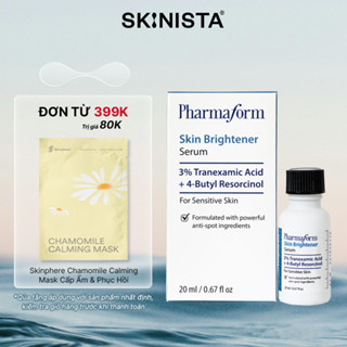 Tinh Chất Pharmaform Skin Brightener Serum 3% Tranexamic acid + 5% Niacinamide 20ml