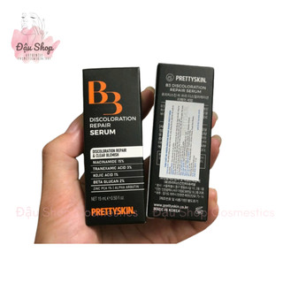   HÀNG CHÍNH HÃNG  Tinh Chất Dưỡng Trắng Mờ Thâm PrettySkin B3 Discoloration Repair Serum 15ml – Niacinamide 15% Tranexa 