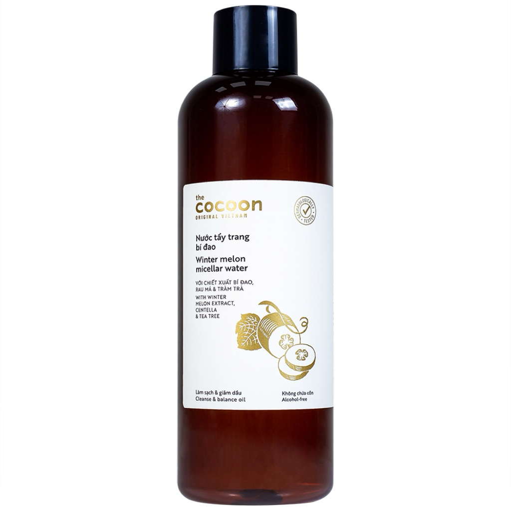 Nước Tẩy Trang Cocoon Làm Sạch Dịu Nhẹ Winter Melon Micellar Water