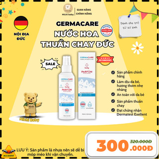  Nước Hoa Cao Cấp Thuần Chay GermaCare Của Đức Cho Bé Cấp Ẩm Da Bổ Sung Vitamin E Đạt Chứng Nhận Dermatest - MC748 